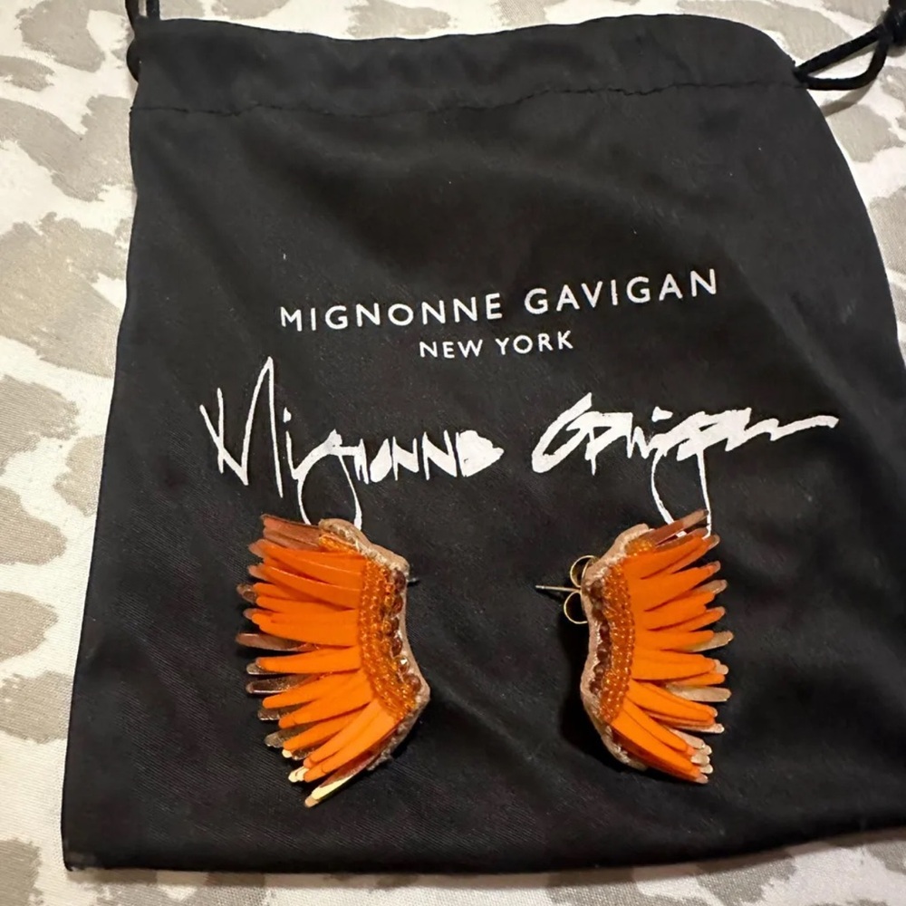 Mignonne Gavigan Orange Earrings